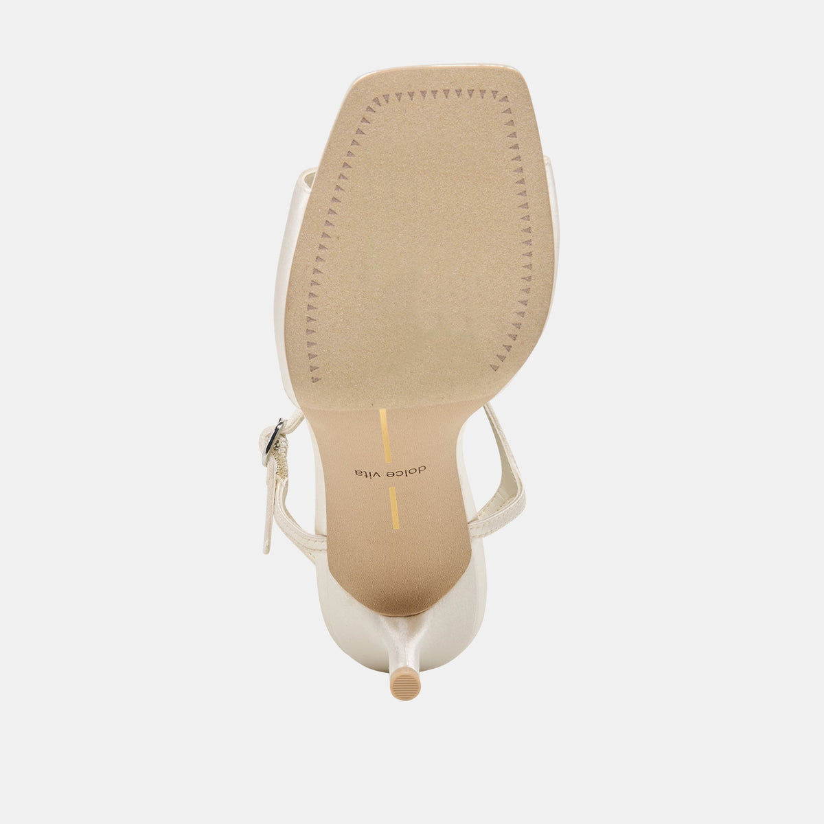 Hilery Off White Satin Heels | Dolce Vita