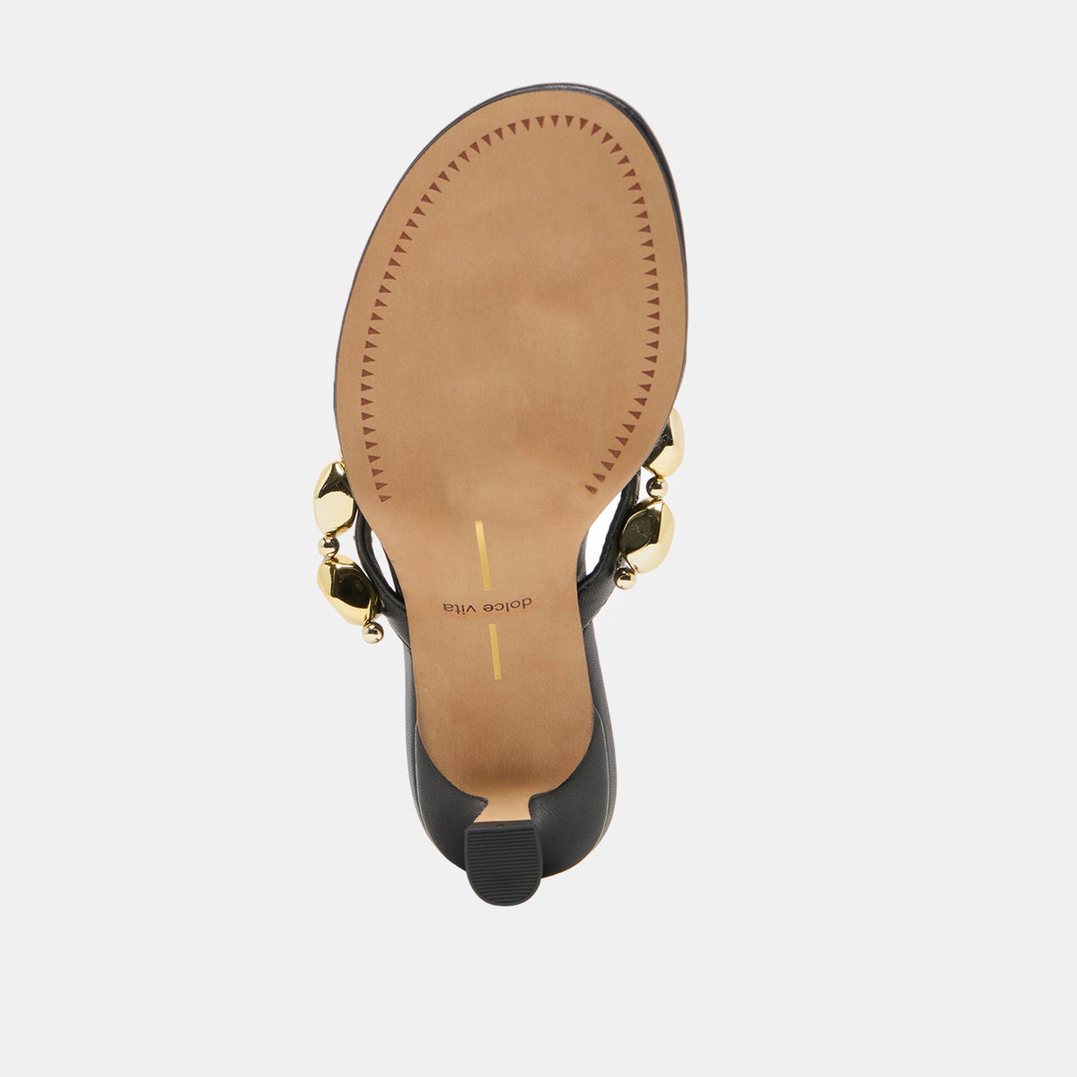 Daksie Black Leather Heels | Dolce Vita