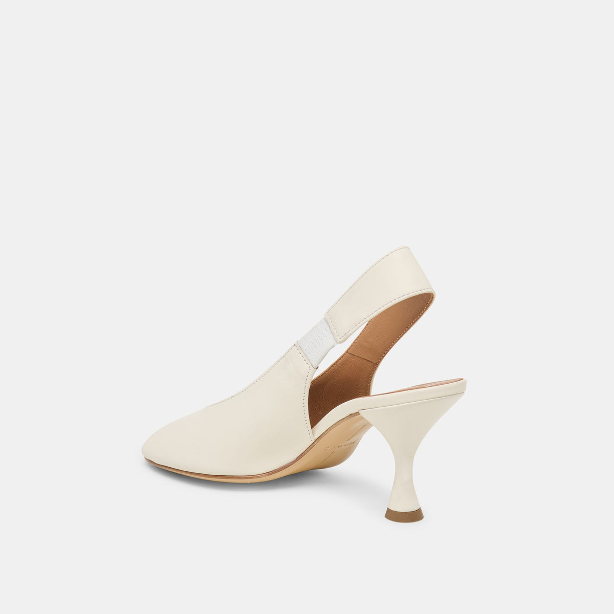 Madow Off White Leather Heels | Dolce Vita