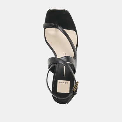 Kameo Black Leather Heels | Dolce Vita