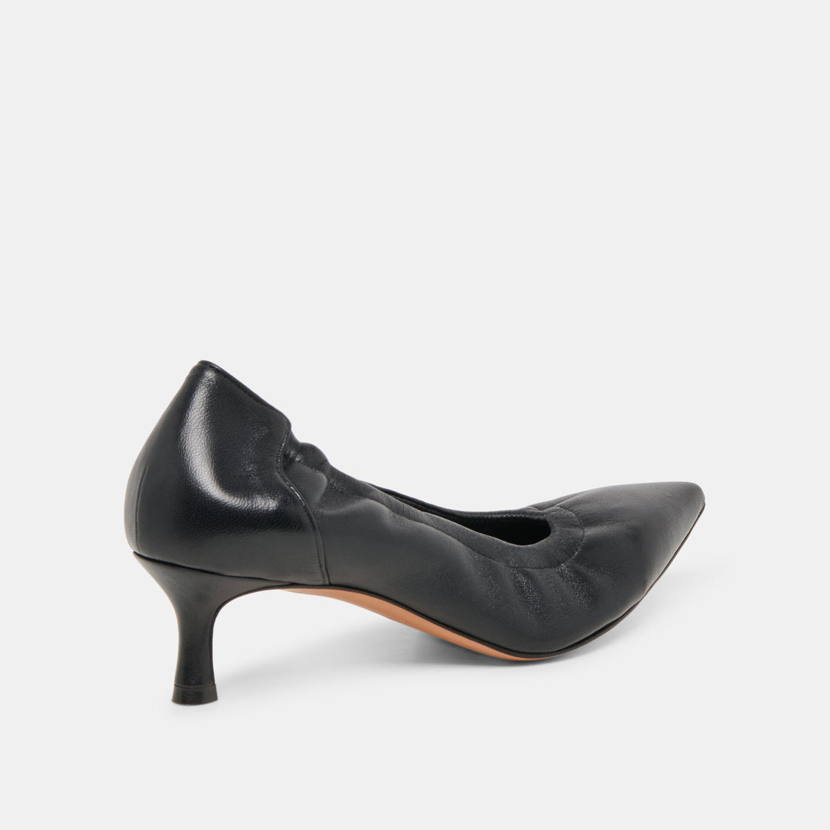 Celtin Black Leather Heels | Dolce Vita
