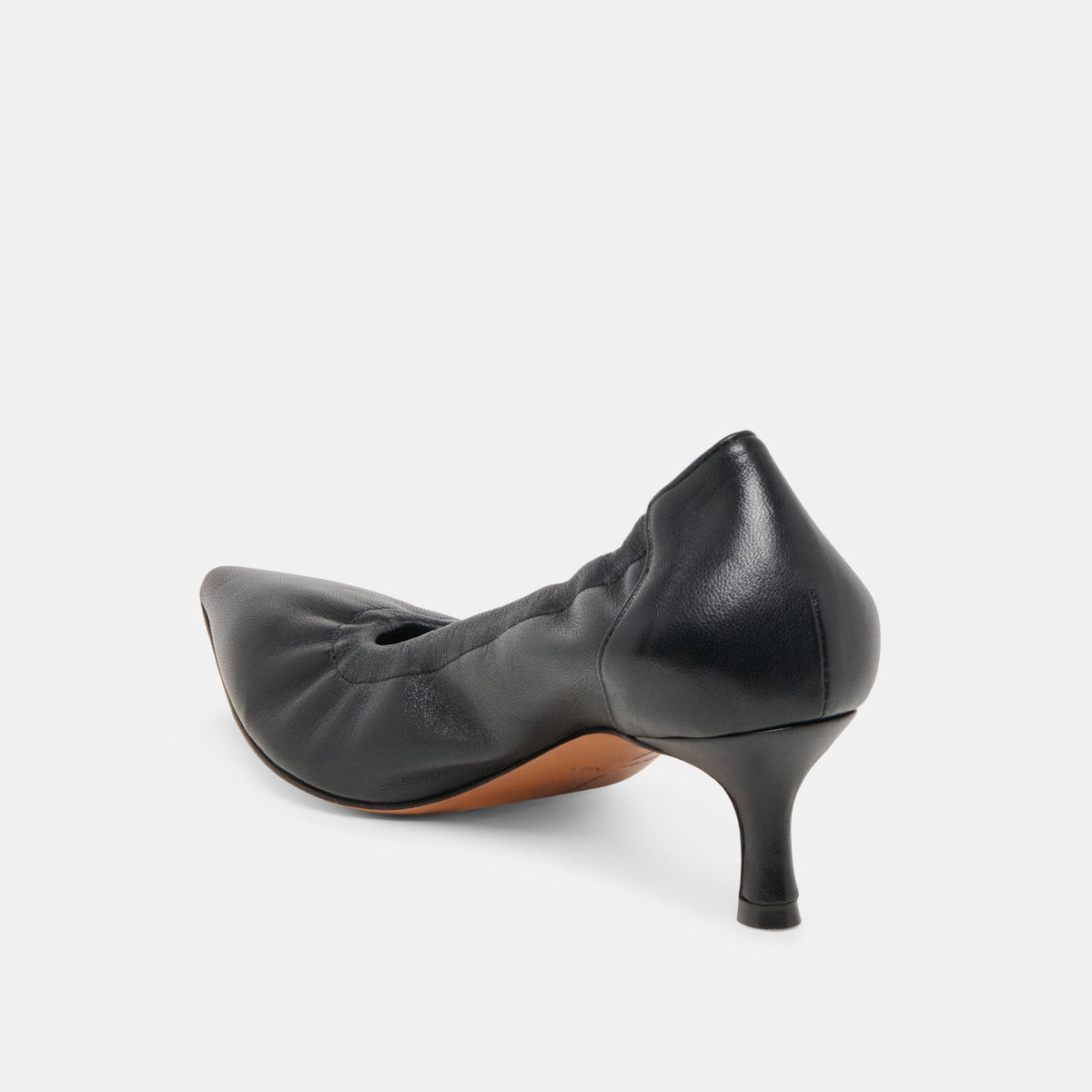 Celtin Black Leather Heels | Dolce Vita