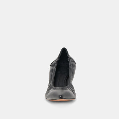 Celtin Black Leather Heels | Dolce Vita