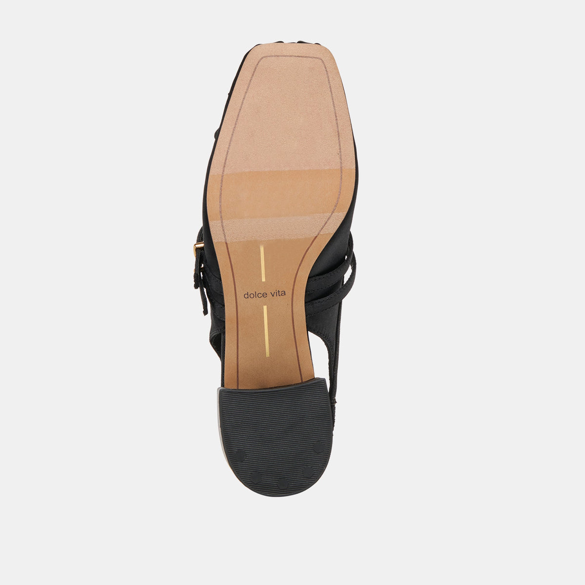 Loris Onyx Satin Heels | Dolce Vita