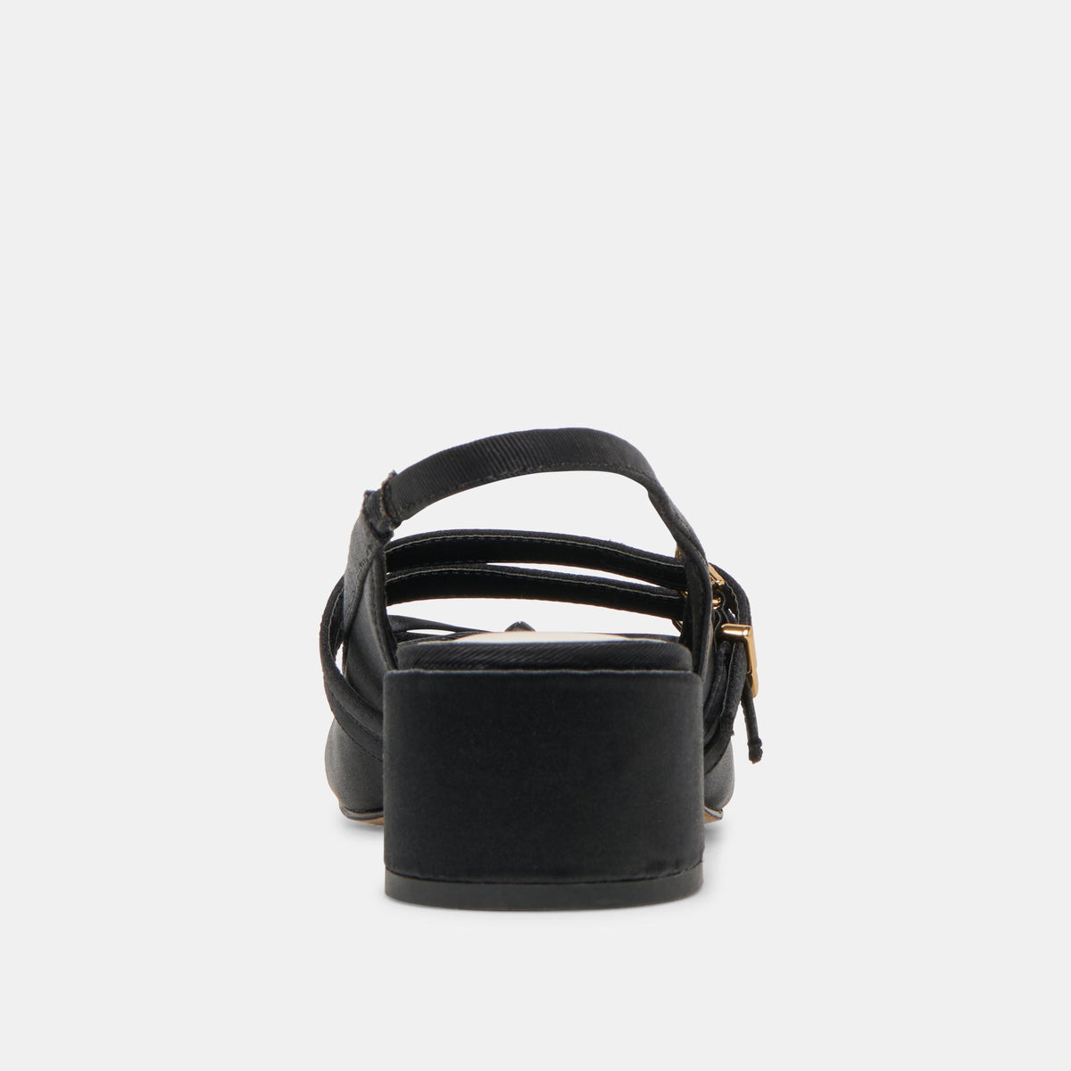 Loris Onyx Satin Heels | Dolce Vita