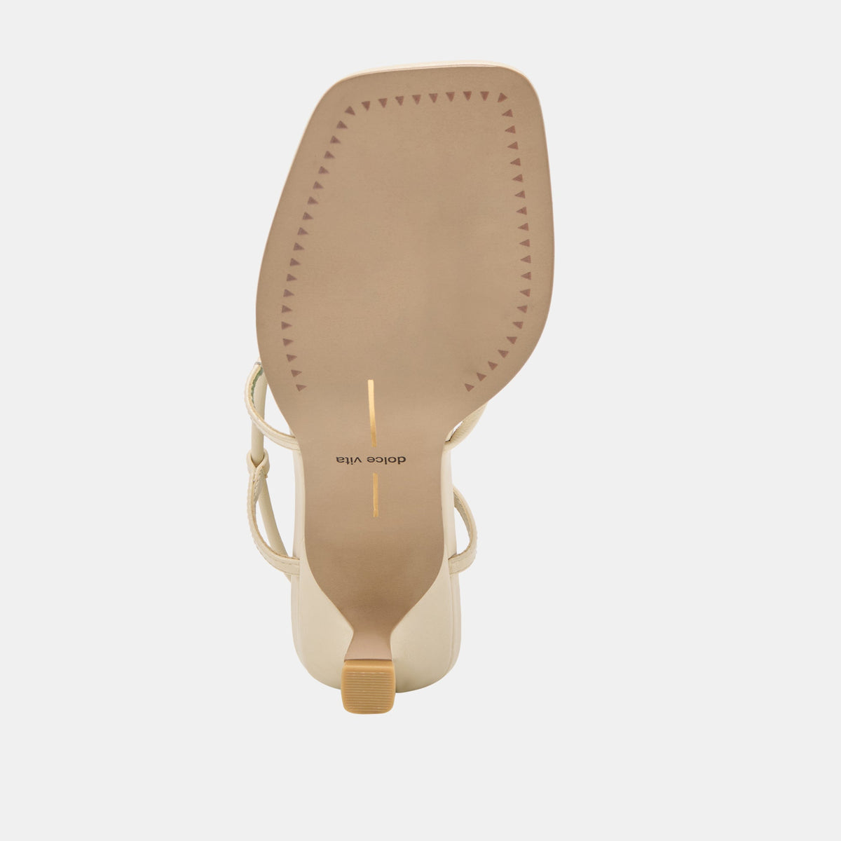 Manji Wide Creme Leather Heels | Dolce Vita