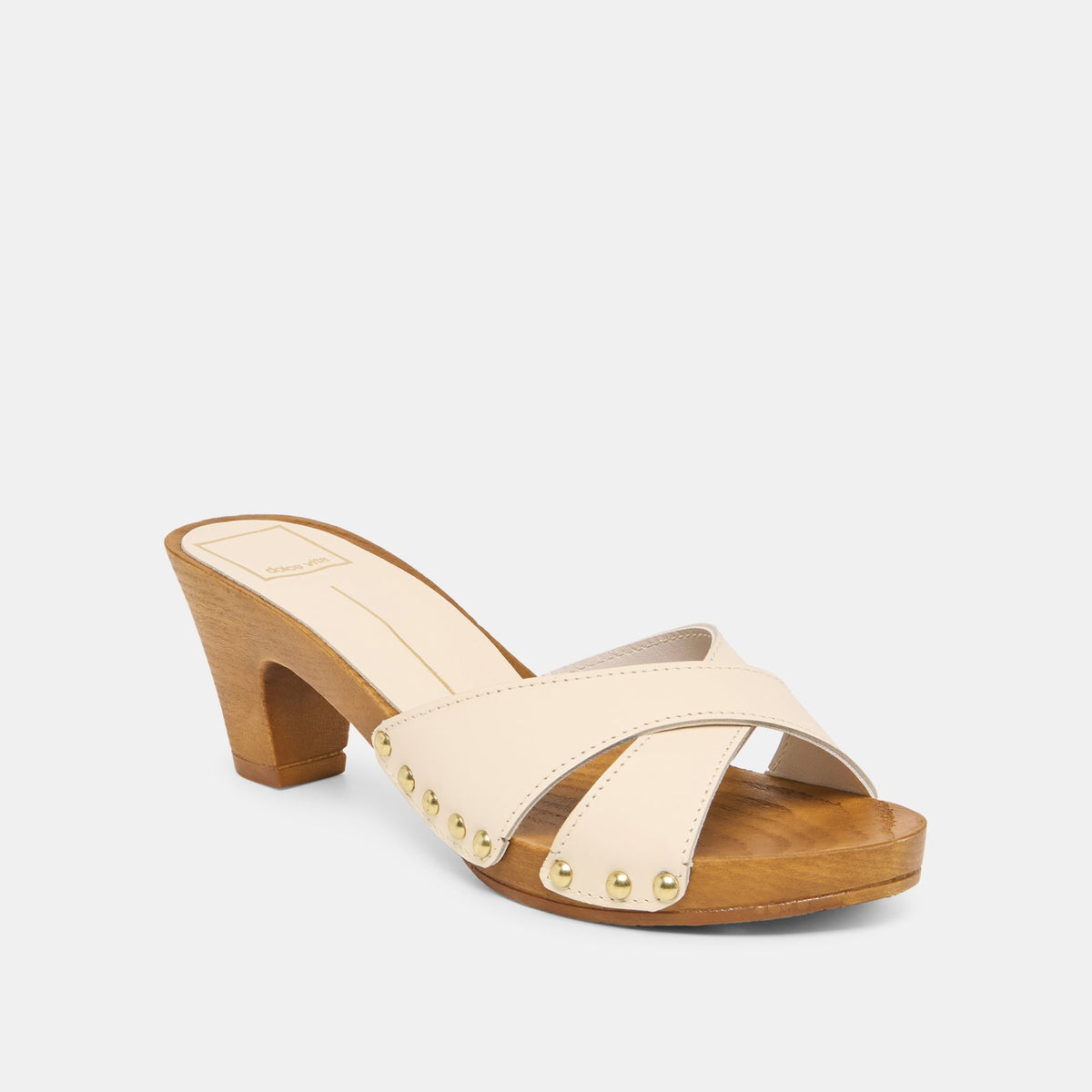 Averie Bone Leather Heels | Dolce Vita