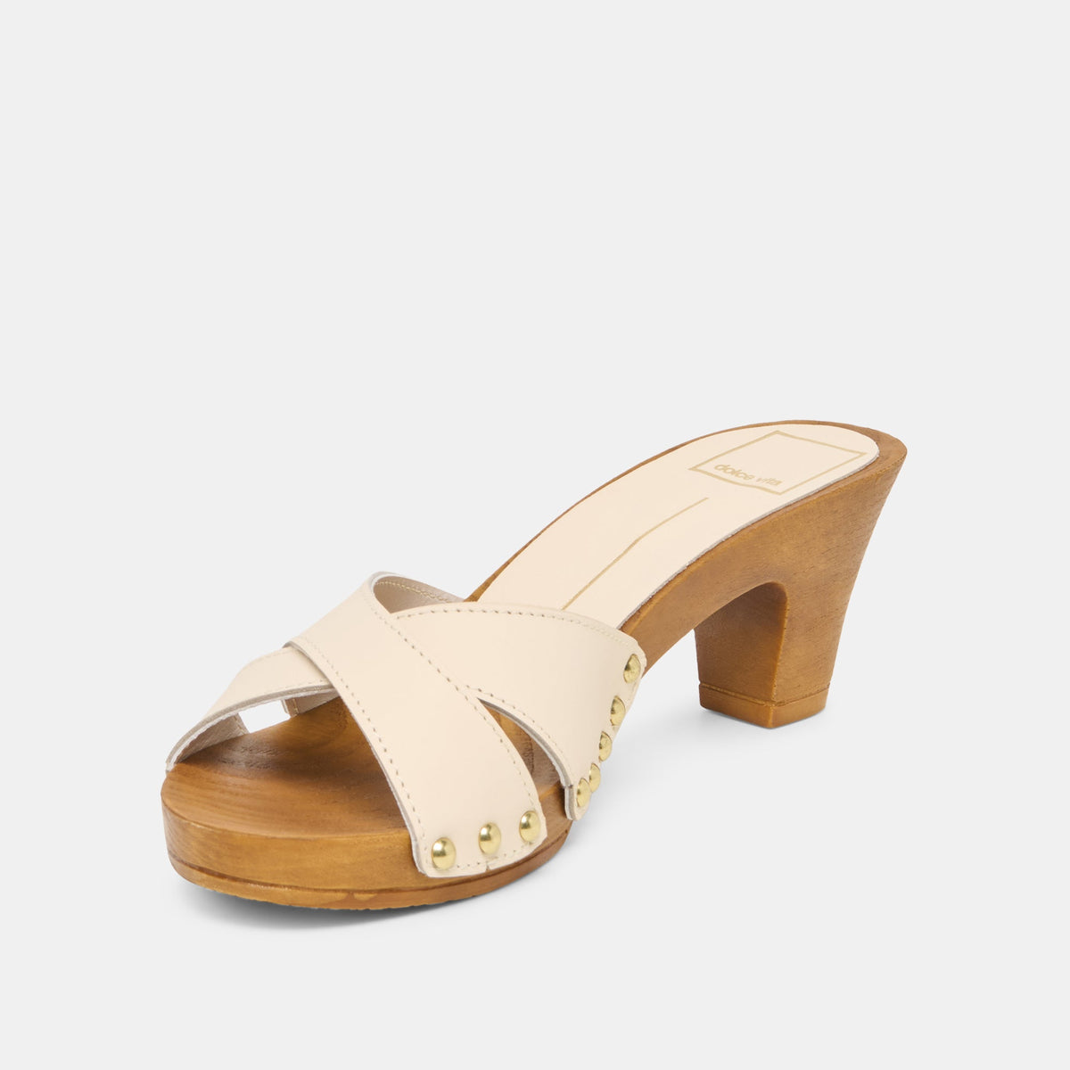 Averie Bone Leather Heels | Dolce Vita
