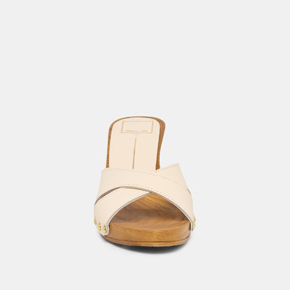 Averie Bone Leather Heels | Dolce Vita