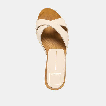 Averie Bone Leather Heels | Dolce Vita