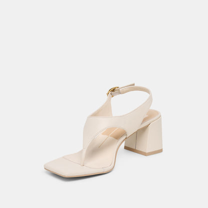 Yves Ivory Leather Heels | Dolce Vita