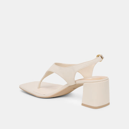 Yves Ivory Leather Heels | Dolce Vita