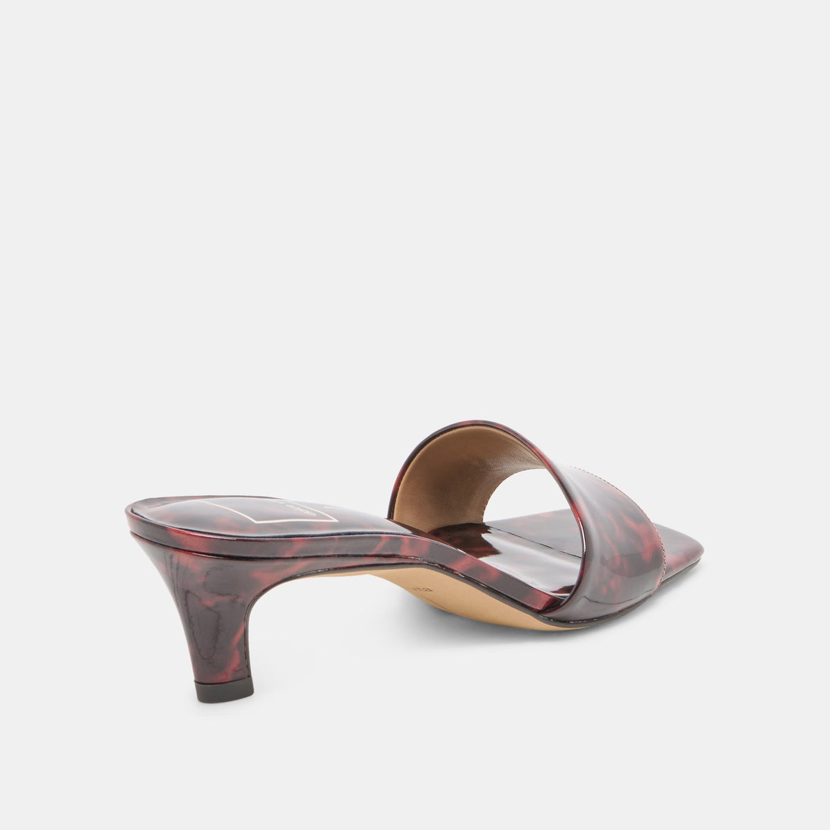 REXA Tortoise Patent Leather Kitten Heels | Dolce Vita