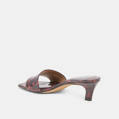 REXA Tortoise Patent Leather Kitten Heels | Dolce Vita