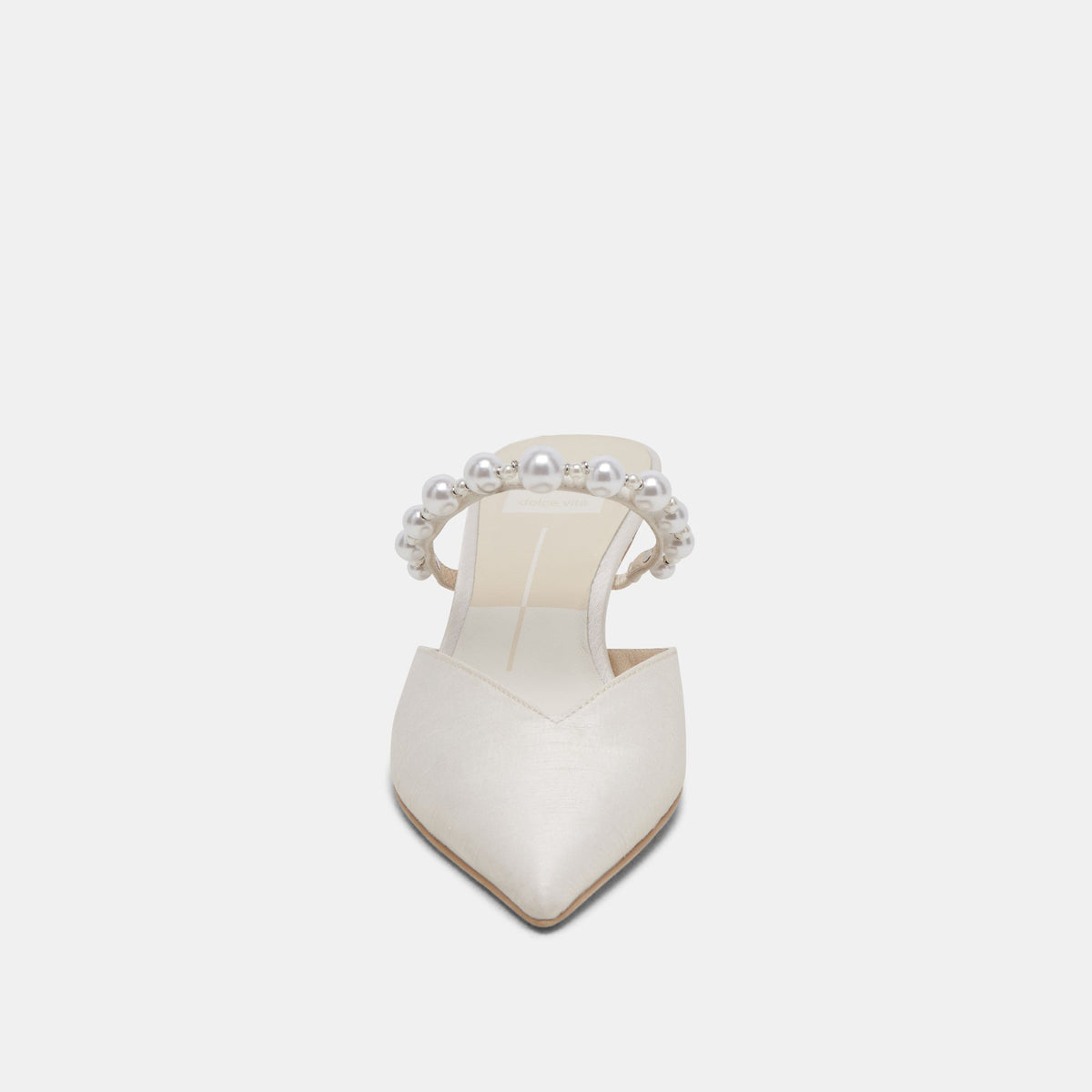 Kanika Pearl Mid Vanilla Pearl Heels | Dolce Vita
