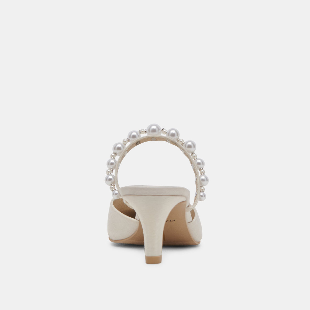 Kanika Pearl Mid Vanilla Pearl Heels | Dolce Vita