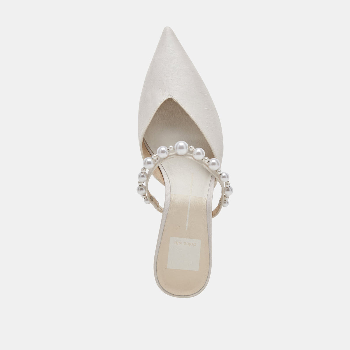 Kanika Pearl Mid Vanilla Pearl Heels | Dolce Vita
