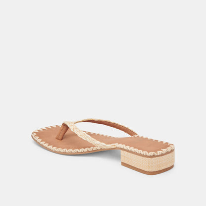 BARTY SANDALS LT NATURAL RAFFIA
 – Dolce Vita | Dolce Vita