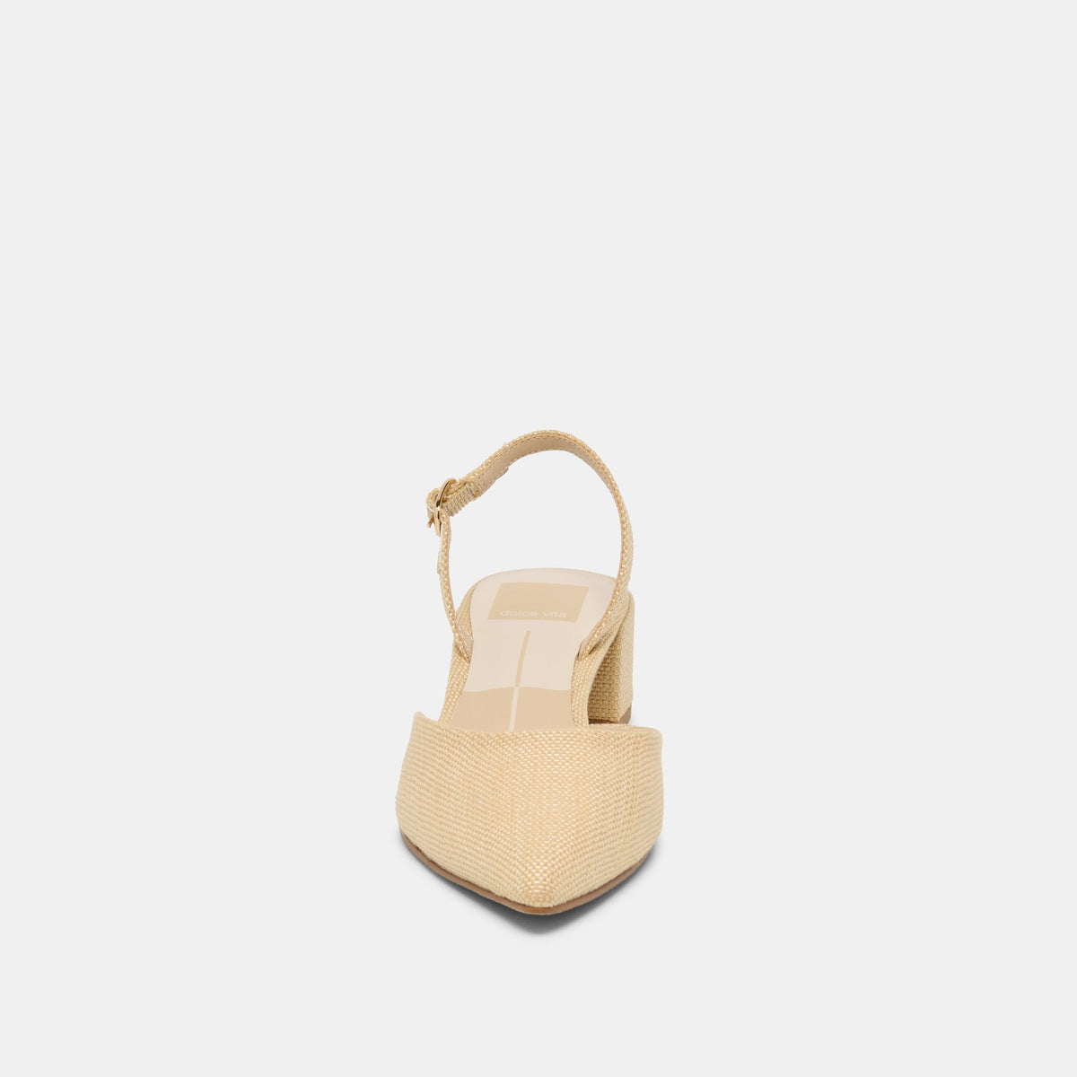 Carel Light Natural Raffia Heels | Dolce Vita