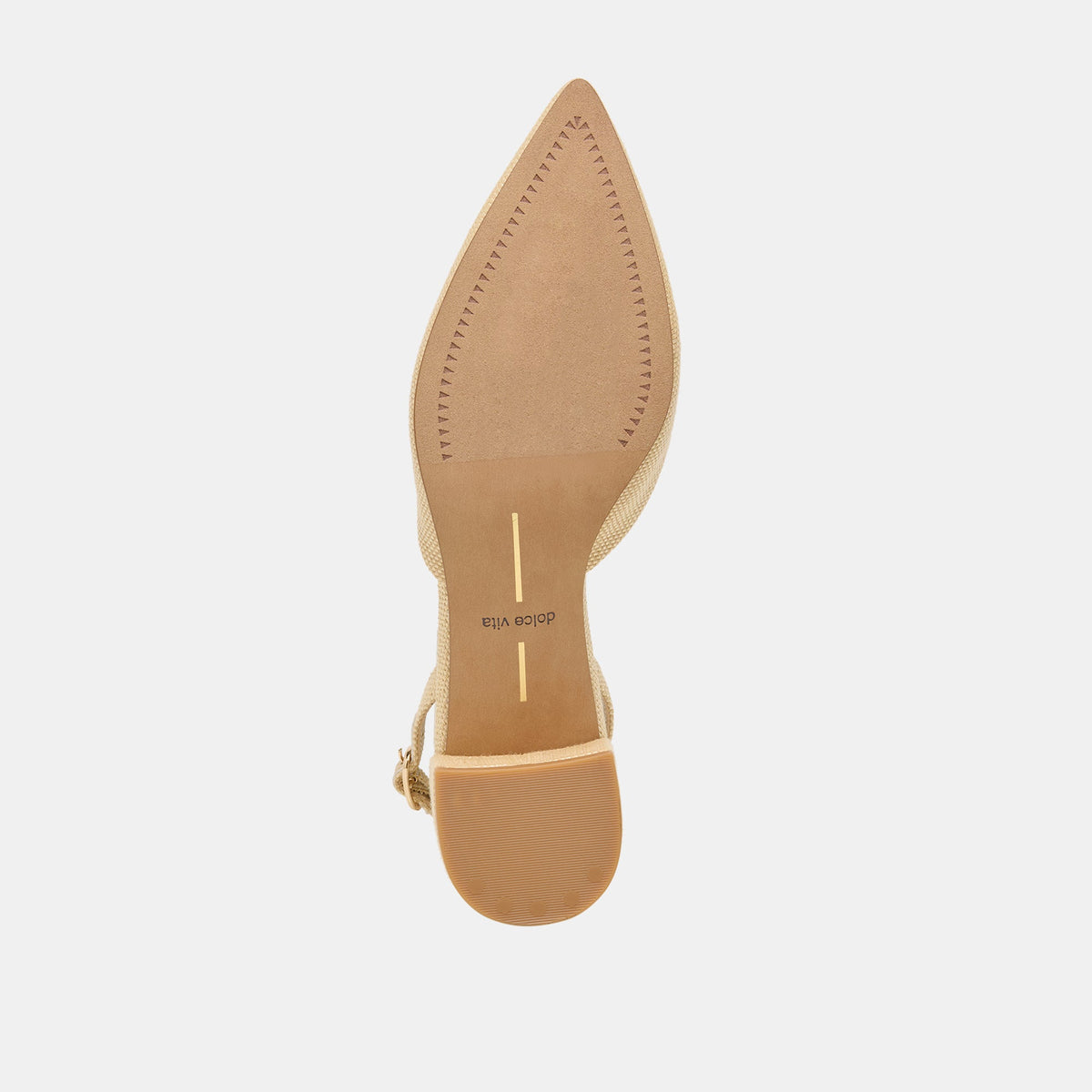 Carel Light Natural Raffia Heels | Dolce Vita