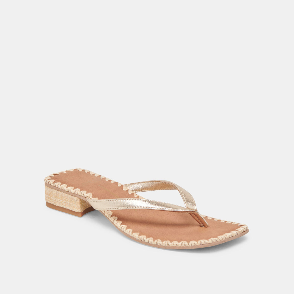 BARTY SANDALS GOLD METALLIC LEATHER
 – Dolce Vita | Dolce Vita