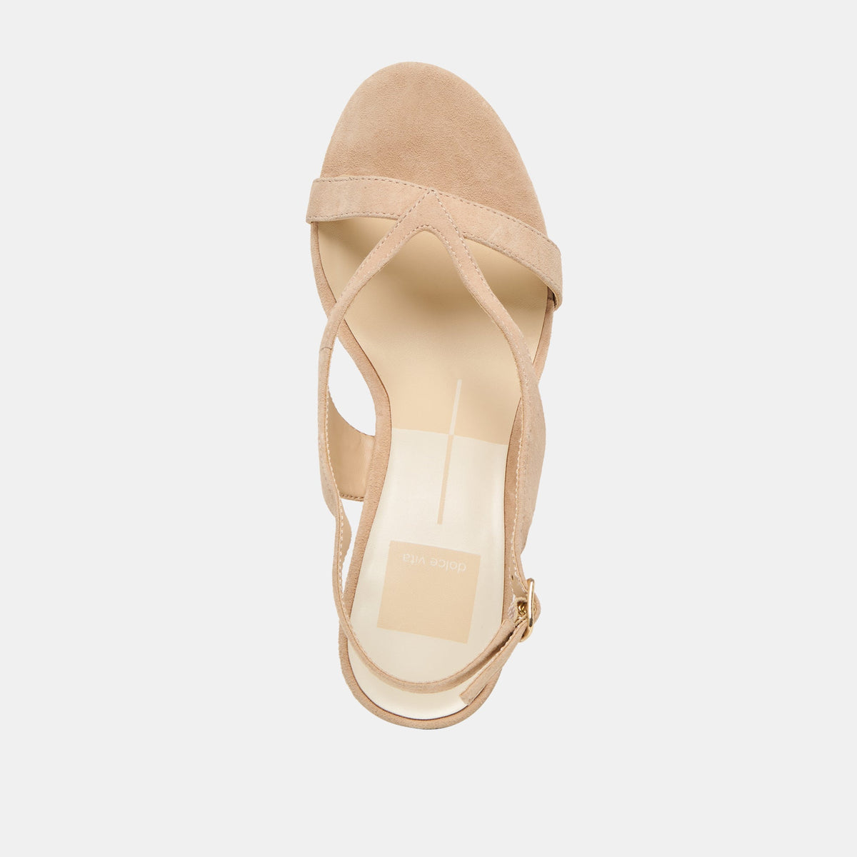 Izela Bamboo Suede Heels | Dolce Vita