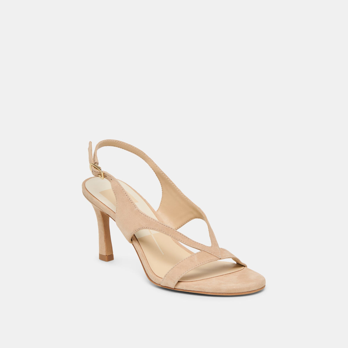 Izela Bamboo Suede Heels | Dolce Vita