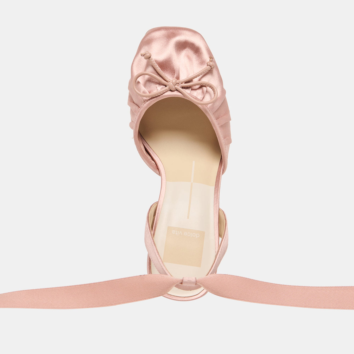 Tisha Lt Blush Satin Heels | Dolce Vita