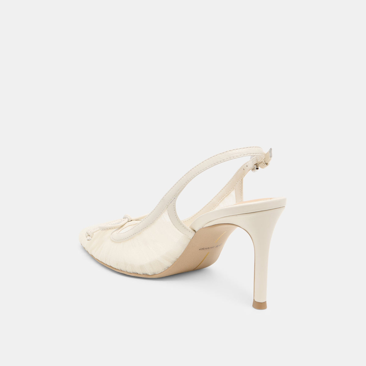 Yela White Tulle Heels | Dolce Vita