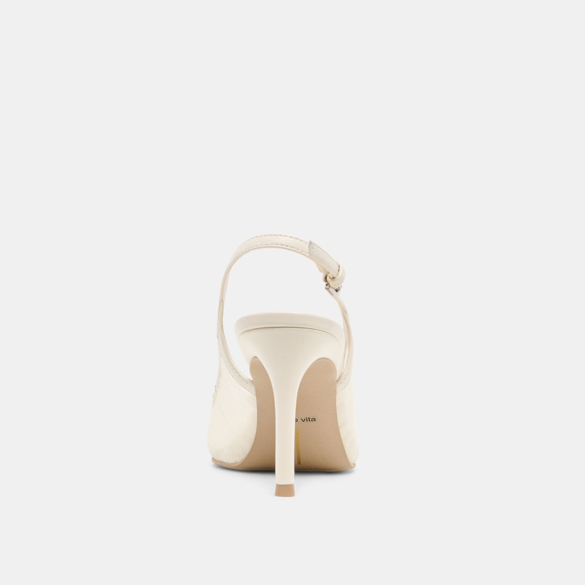 Yela White Tulle Heels | Dolce Vita