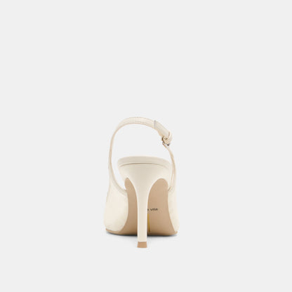 Yela White Tulle Heels | Dolce Vita