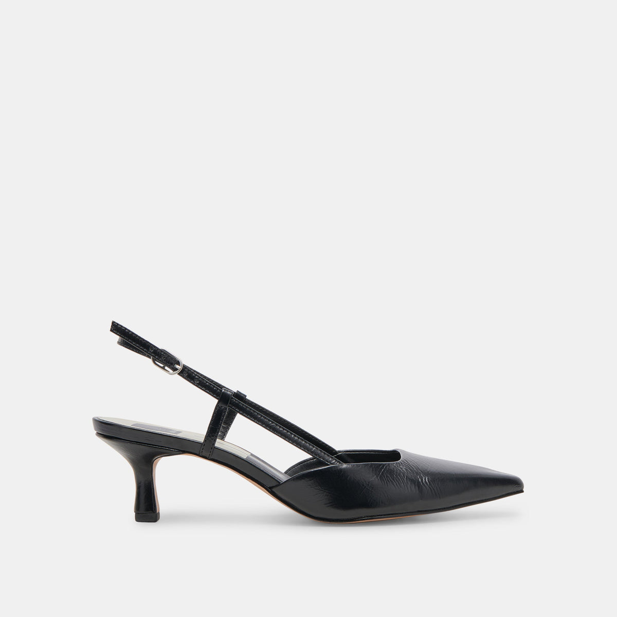 ODELA HEELS MIDNIGHT CRINKLE PATENT
 – Dolce Vita | Dolce Vita
