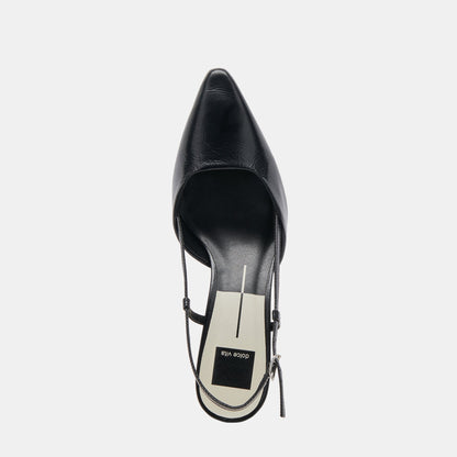 ODELA HEELS MIDNIGHT CRINKLE PATENT
 – Dolce Vita | Dolce Vita