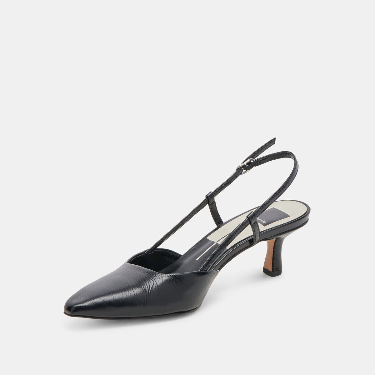 ODELA HEELS MIDNIGHT CRINKLE PATENT
 – Dolce Vita | Dolce Vita