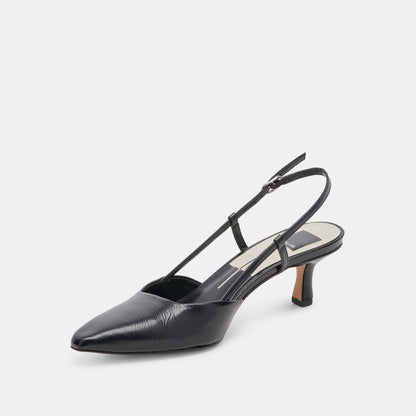 ODELA HEELS MIDNIGHT CRINKLE PATENT
 – Dolce Vita | Dolce Vita