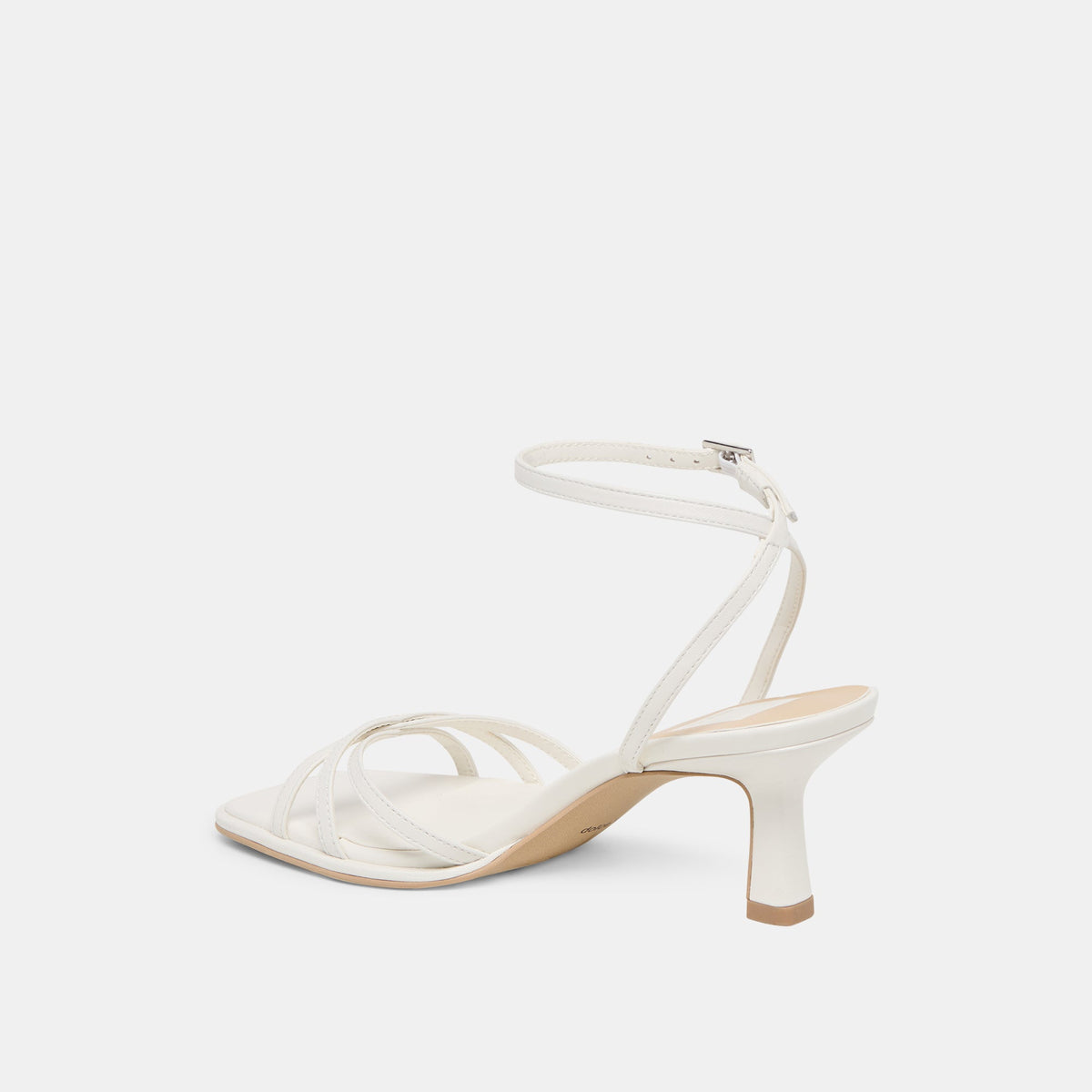 Manji True White Leather Heels | Dolce Vita