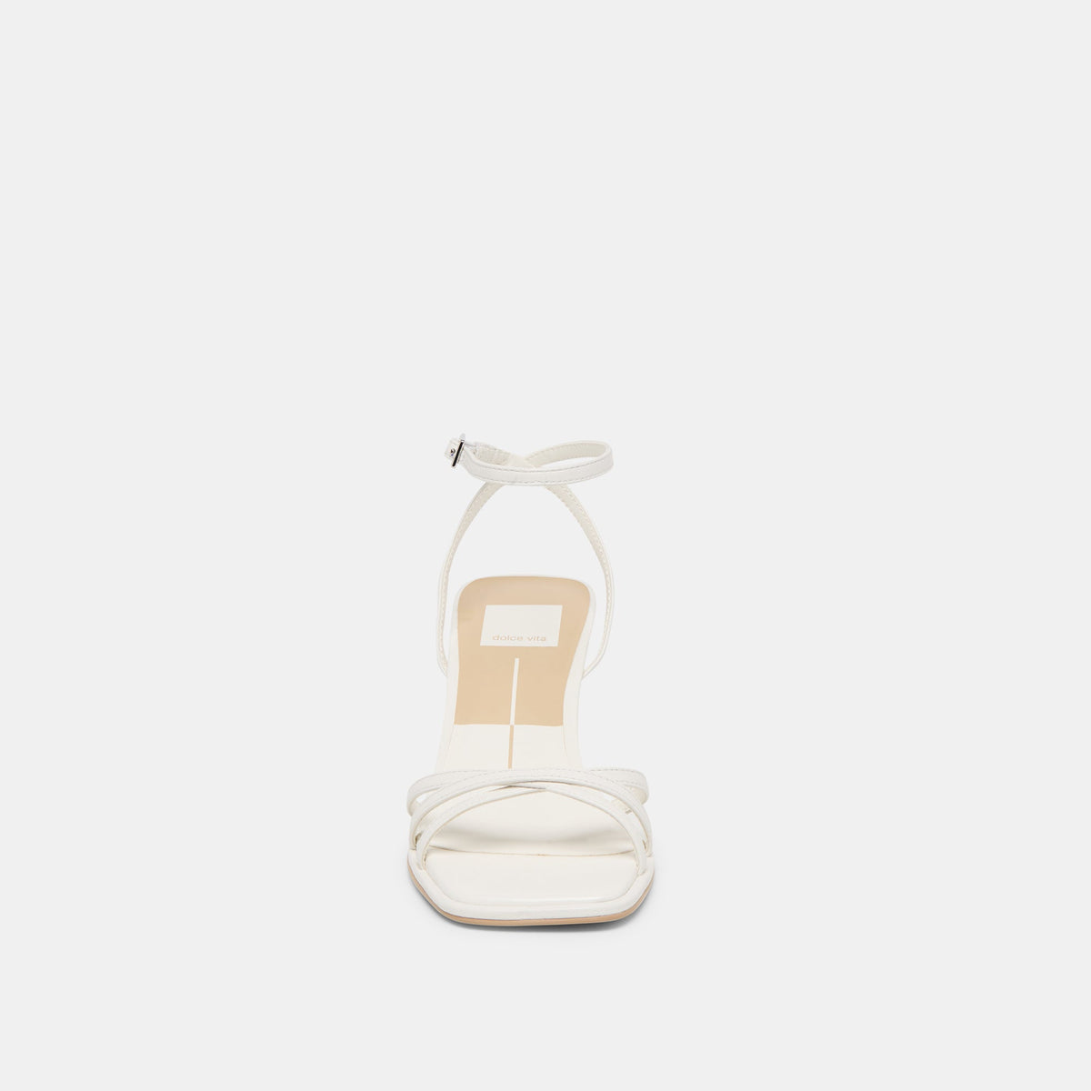 Manji True White Leather Heels | Dolce Vita