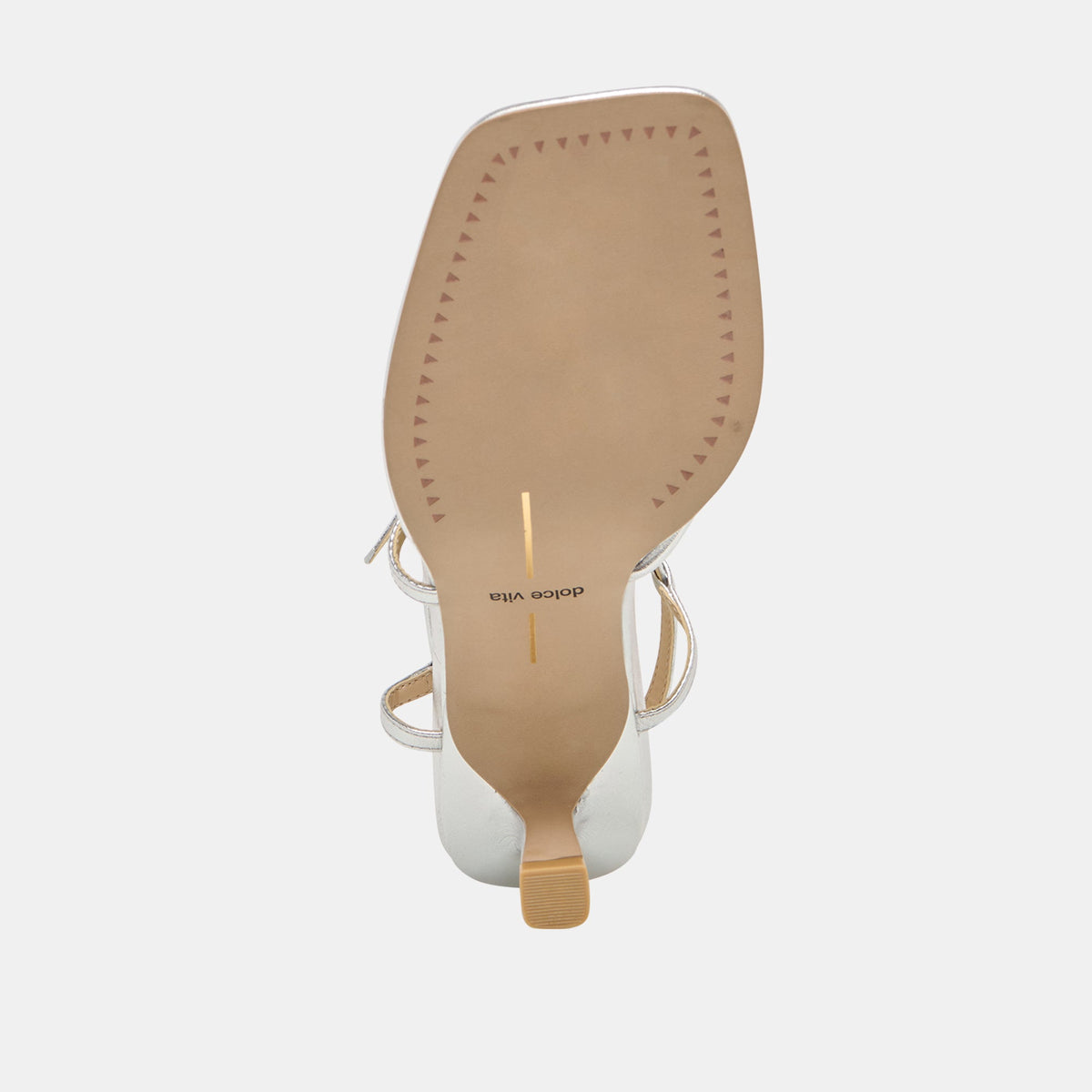 Mylee Silver Distressed Leather Heels | Dolce Vita