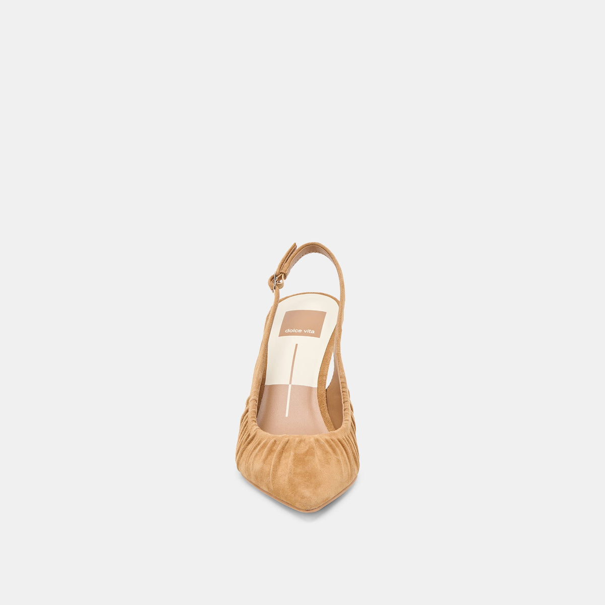 Keira Lt Brown Suede Heels | Dolce Vita
