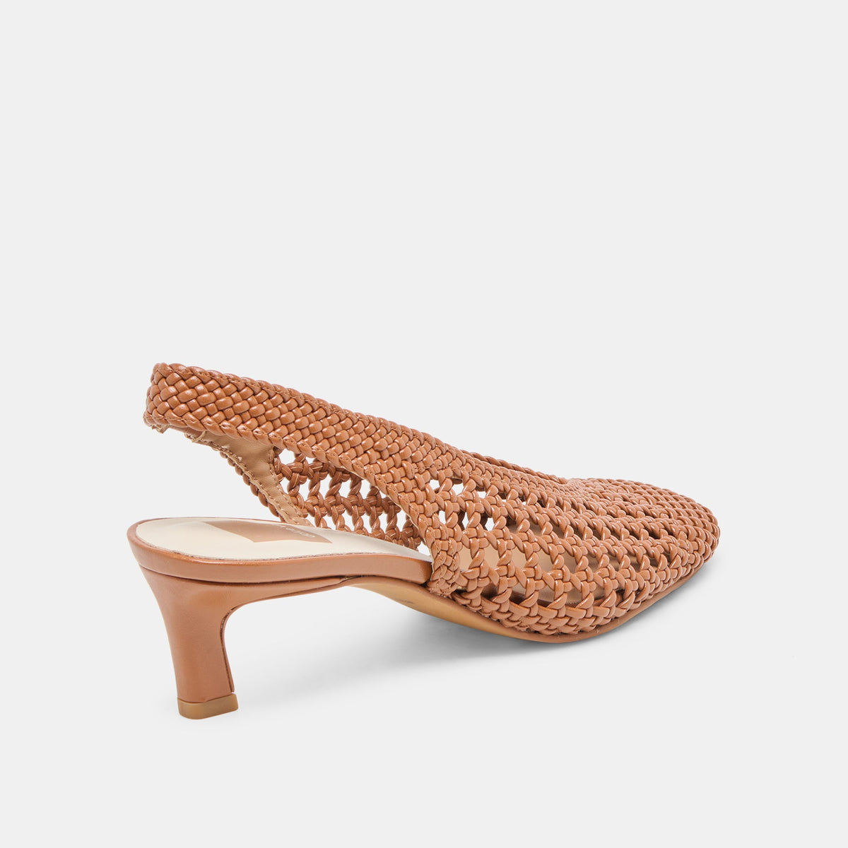 Fawne Saddle Woven Stella Heels | Dolce Vita