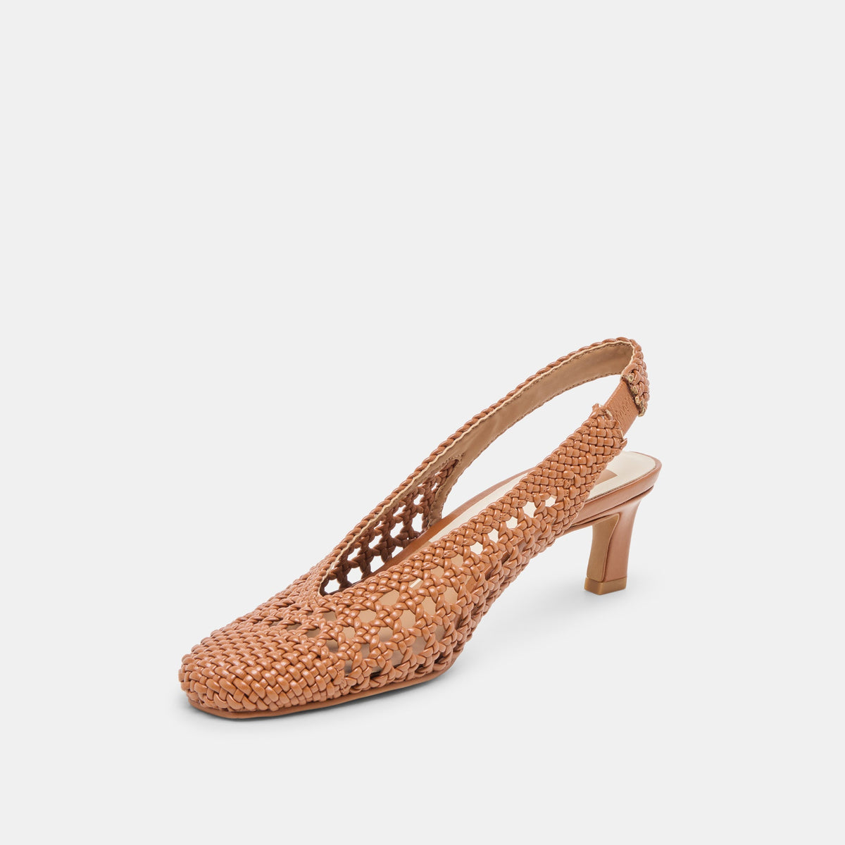 Fawne Saddle Woven Stella Heels | Dolce Vita