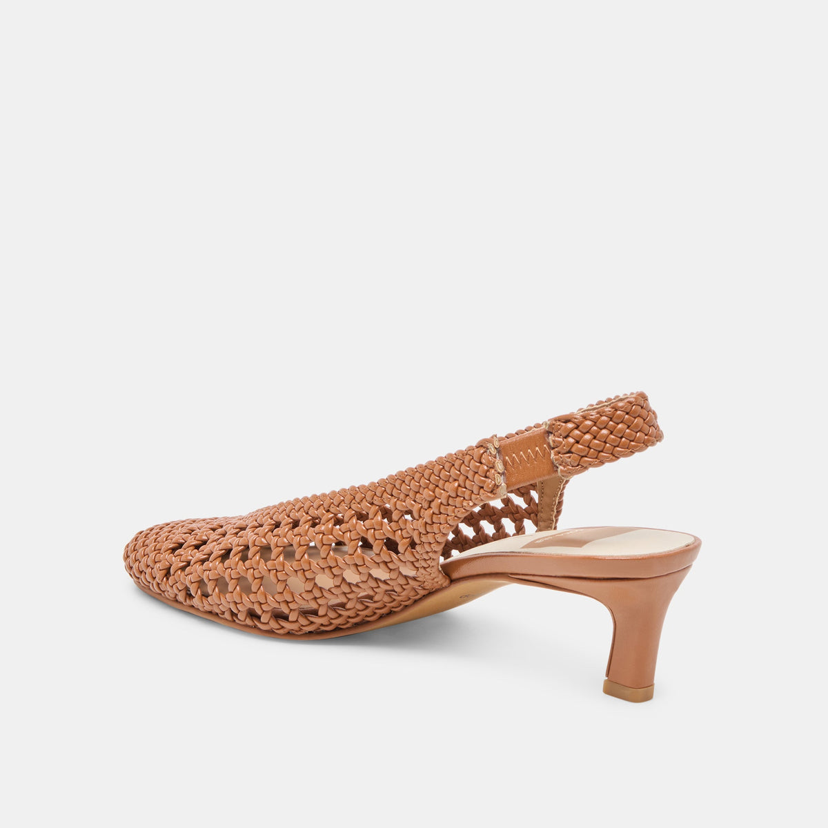 Fawne Saddle Woven Stella Heels | Dolce Vita
