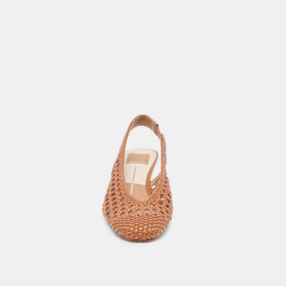 Fawne Saddle Woven Stella Heels | Dolce Vita