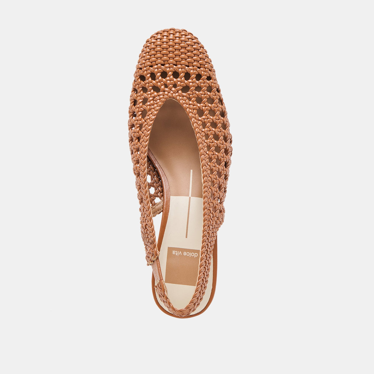 Fawne Saddle Woven Stella Heels | Dolce Vita