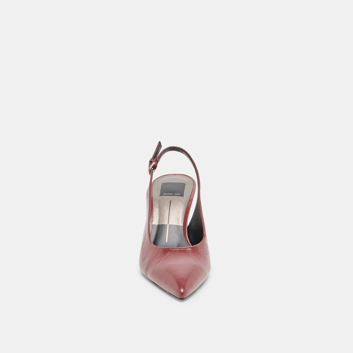Elasi Oxblood Crinkle Heels | Dolce Vita