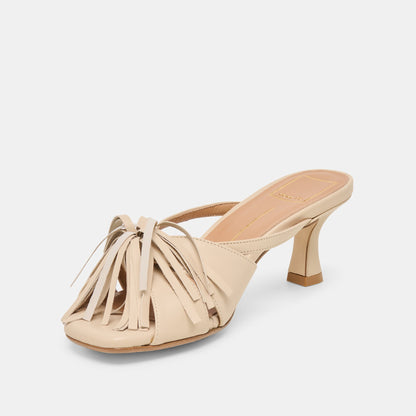 Rosaly Sand Leather Heels | Dolce Vita
