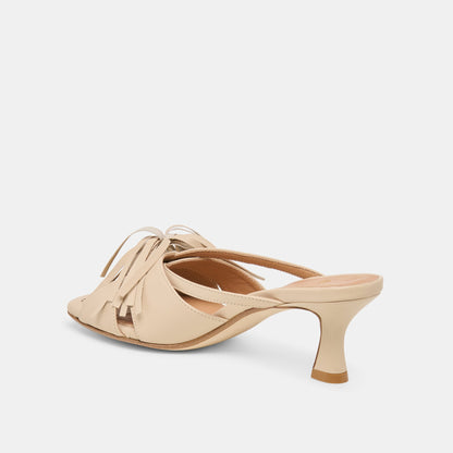 Rosaly Sand Leather Heels | Dolce Vita