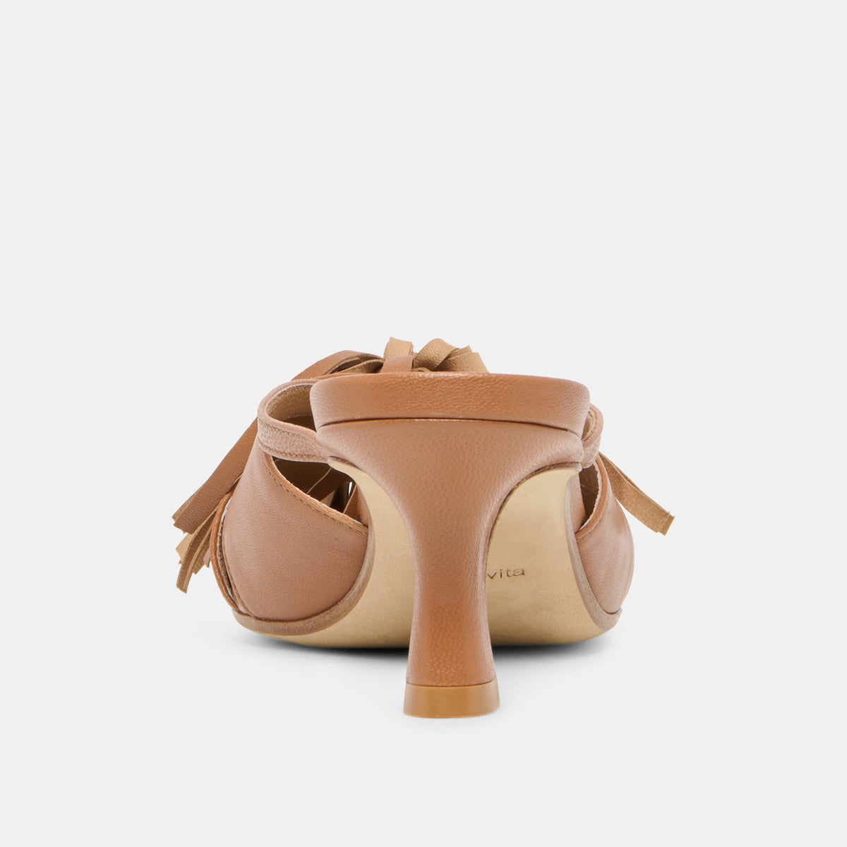 Rosaly Chestnut Leather Heels | Dolce Vita