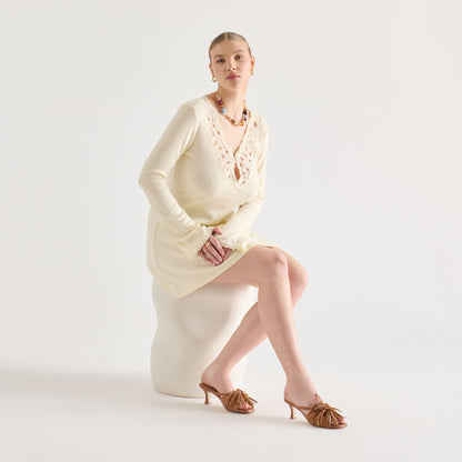 Rosaly Chestnut Leather Heels | Dolce Vita