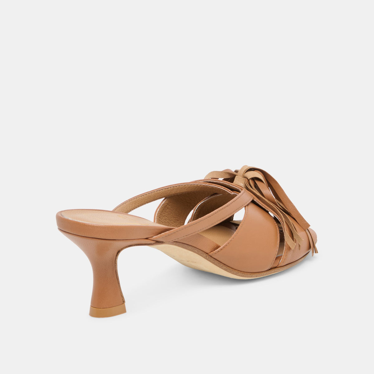 Rosaly Chestnut Leather Heels | Dolce Vita
